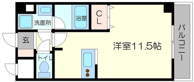 シャルマン・クレールの間取り