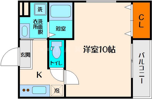 フジパレス吹田Ⅰ番館の間取り