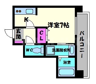 ドゥーエ森ノ宮の間取り