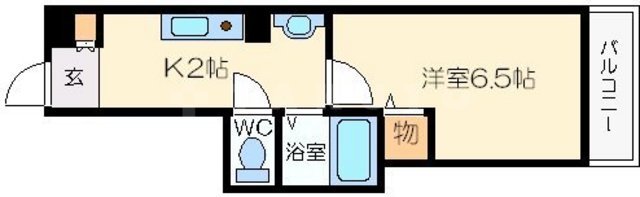 グランパシフィック桜川の間取り