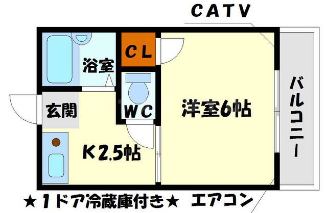 メゾン土井の間取り