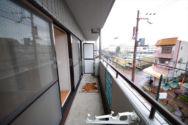 12/28 バルコニー