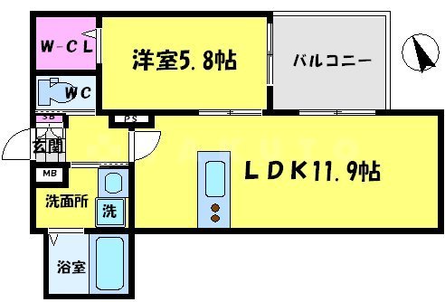 グランメゾン・ベルジュの間取り