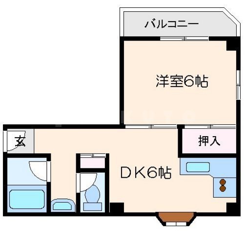 エクセレンス千里山の間取り