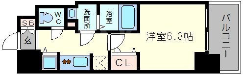 レオンコンフォート本町の間取り