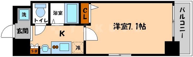 アップルガーデンコート城東の間取り