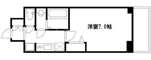 レオンコンフォート大阪ドームシティの間取り