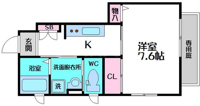 フィカーサ麗風の間取り
