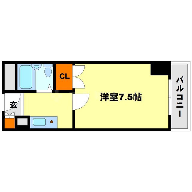 フレール緑地公園の間取り