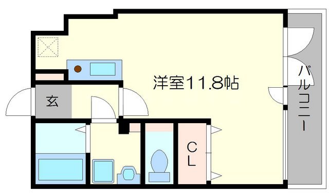 上新ビル 上新庄の間取り