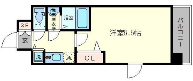 グランカリテ日本橋の間取り