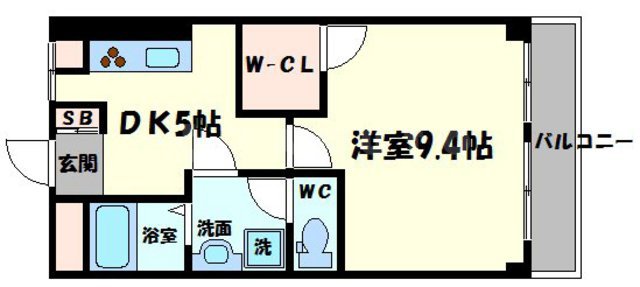 千里ロイヤルハイツの間取り