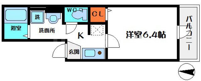 レジア野江内代の間取り