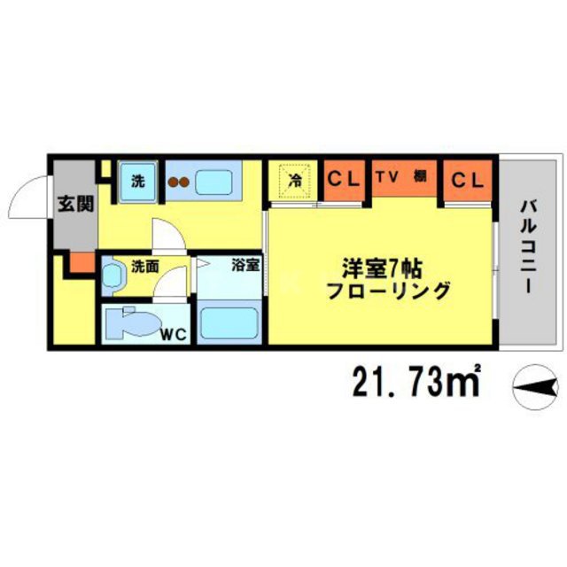 HARU緑地公園の間取り
