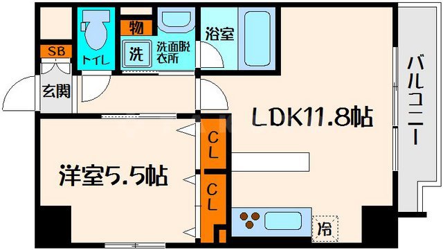 グランデカワノ真田山の間取り