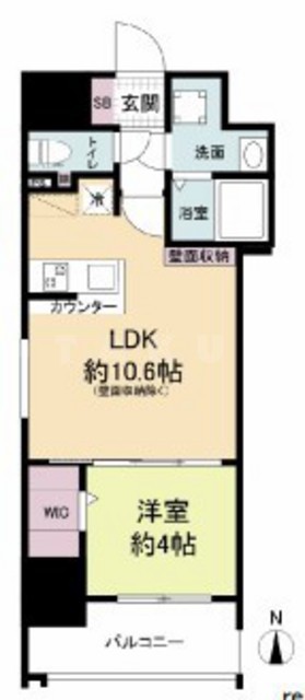 La Douceur玉造の間取り