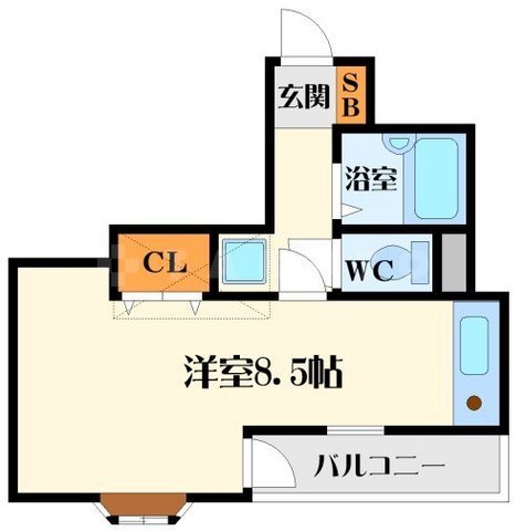 カルム香川の間取り