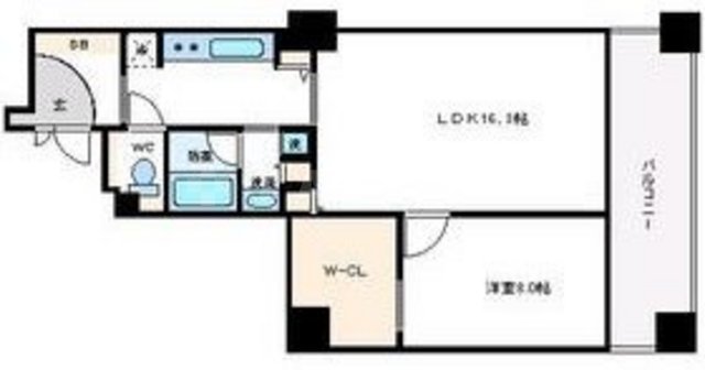 BRAVI南船場の間取り