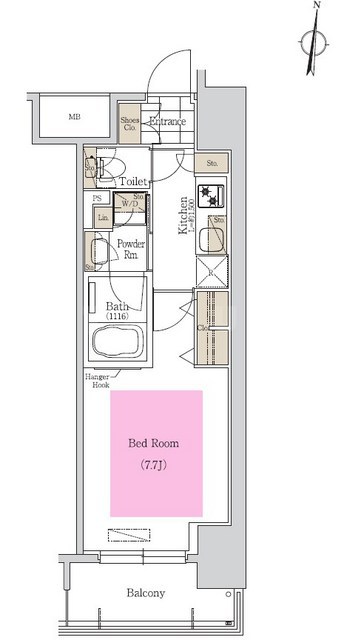 アーバネックス本町の間取り