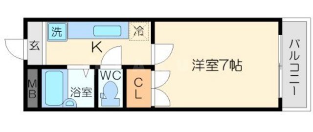 エスポワール大桐の間取り