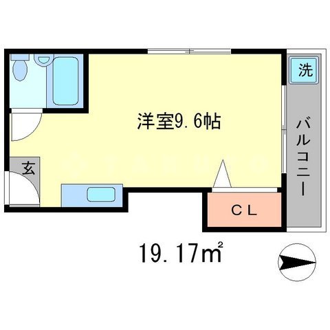 ルミエール蘭の間取り