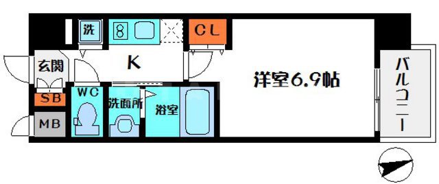LiveCasa城東野江の間取り