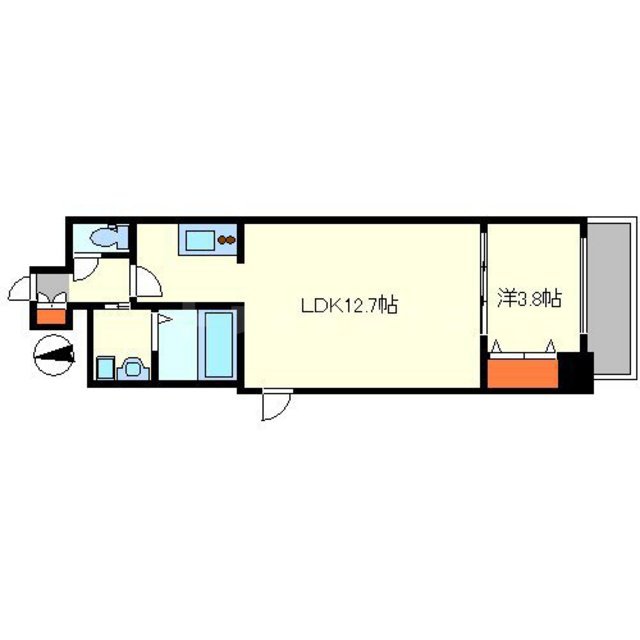 ラクラス堺筋本町の間取り