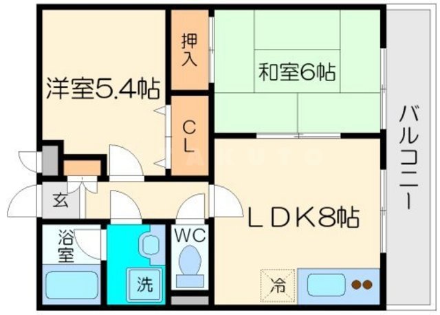 サンパティークの間取り