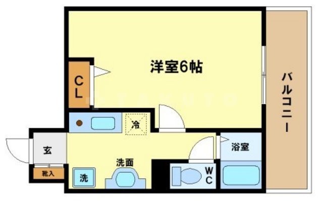 ACTY新町の間取り