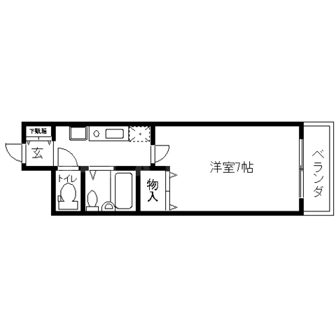ノルデンハイム瑞光Ⅱの間取り