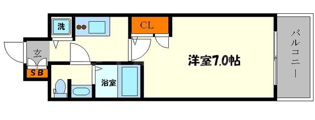 エスリード大阪城公園の間取り