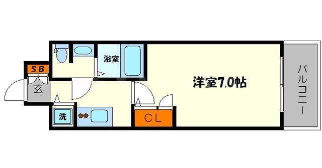 エスリード大阪城公園の間取り