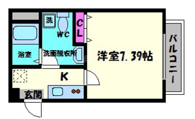 ETC緑橋の間取り