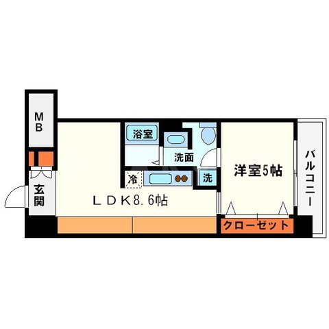 ラナップスクエア堺筋本町の間取り