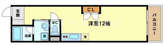 ライフデザイン江戸堀の間取り