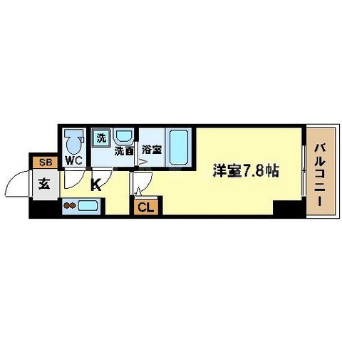 アーデンタワー西本町の間取り