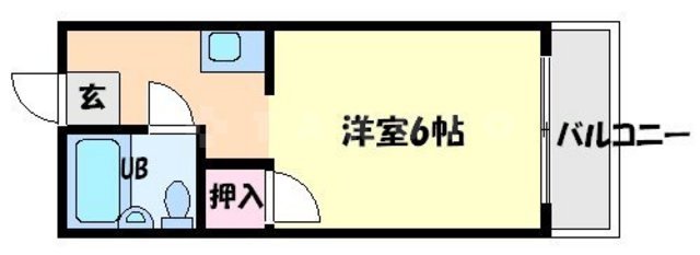 ふぁみ～ゆ千里山（旧　竹園ハイツ）の間取り