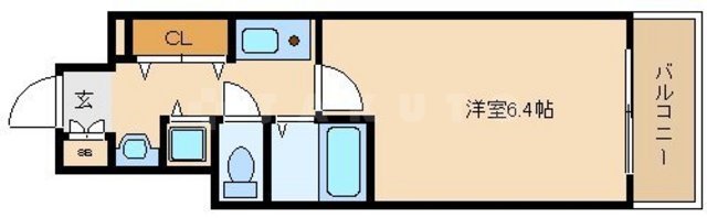 プレサンス本町リアルシティの間取り