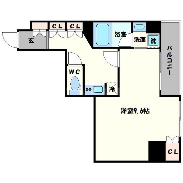 モンテノーム南堀江の間取り