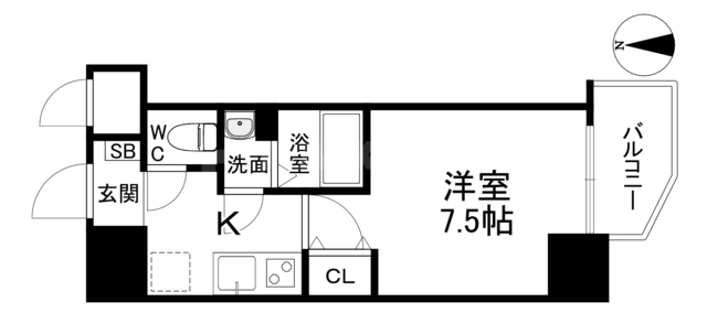 MARKST鶴見の間取り