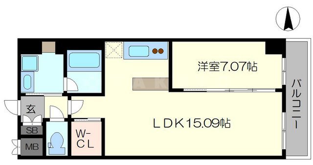 プレジオ本町の間取り
