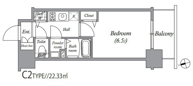 アドバンス大阪バレンシアの間取り