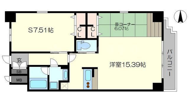 プレジオ本町の間取り