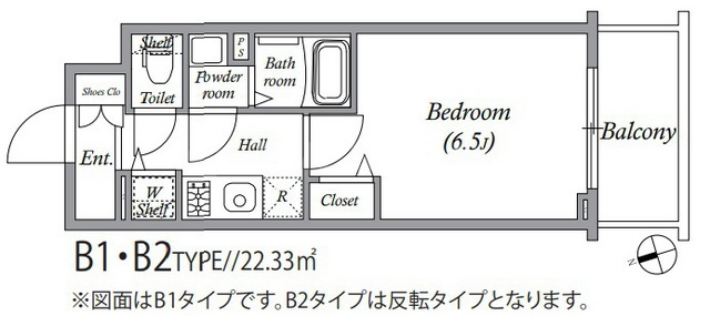 アドバンス大阪バレンシアの間取り