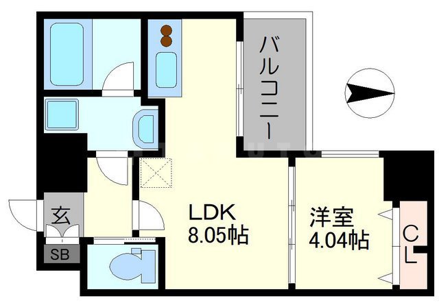 プレジオ本町の間取り
