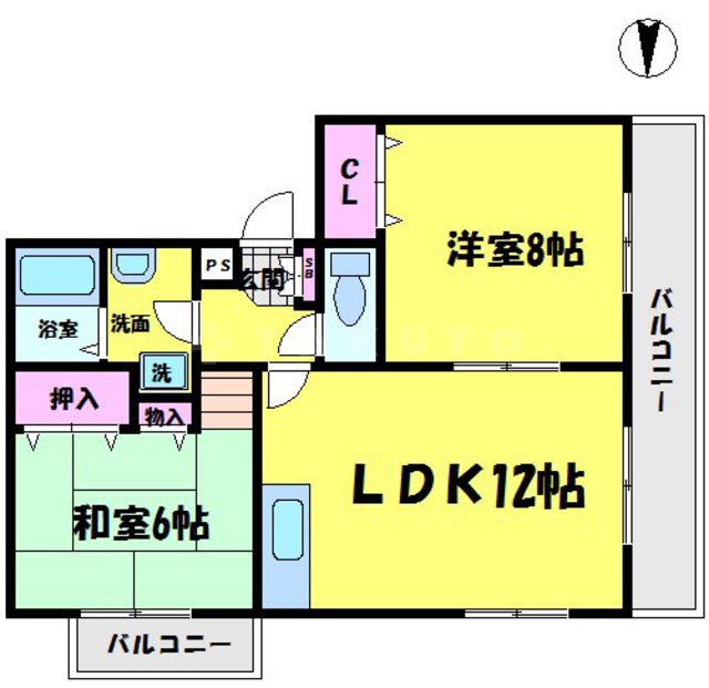 Y'Sコートの間取り