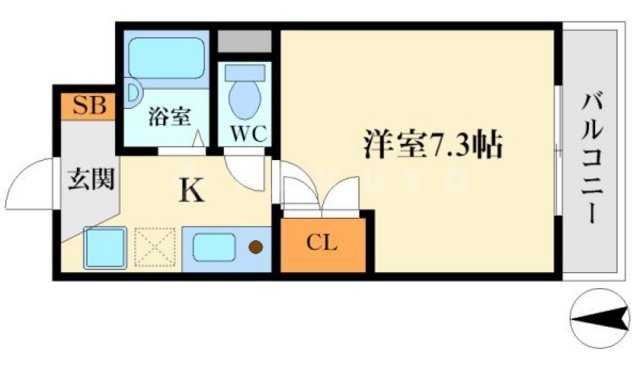 メゾン・ドュミールの間取り