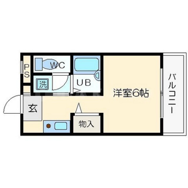 マルシェ九条の間取り