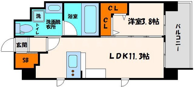 ブランカイズミの間取り