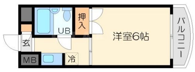 アビタシオン豊新の間取り